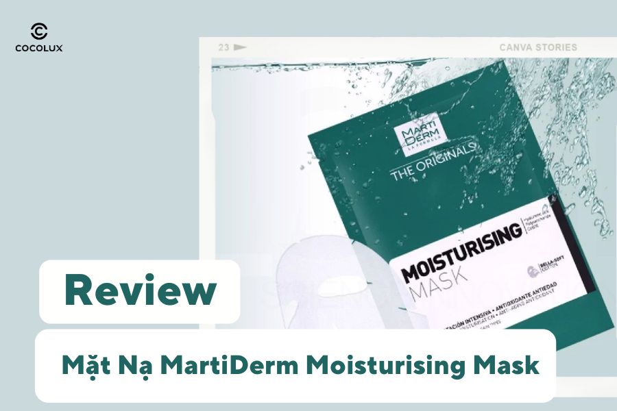 Review Mặt Nạ MartiDerm Moisturising Mask