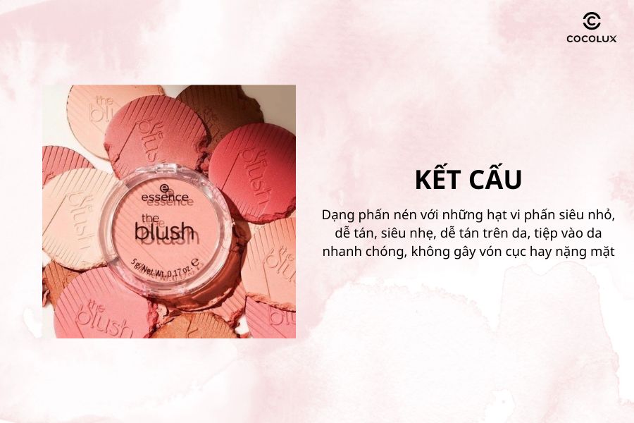 Kết cấu của phấn má Essence The Blush