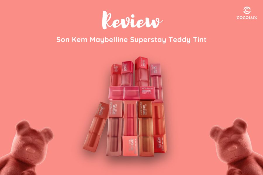 Review Son Kem Maybelline Superstay Teddy Tint