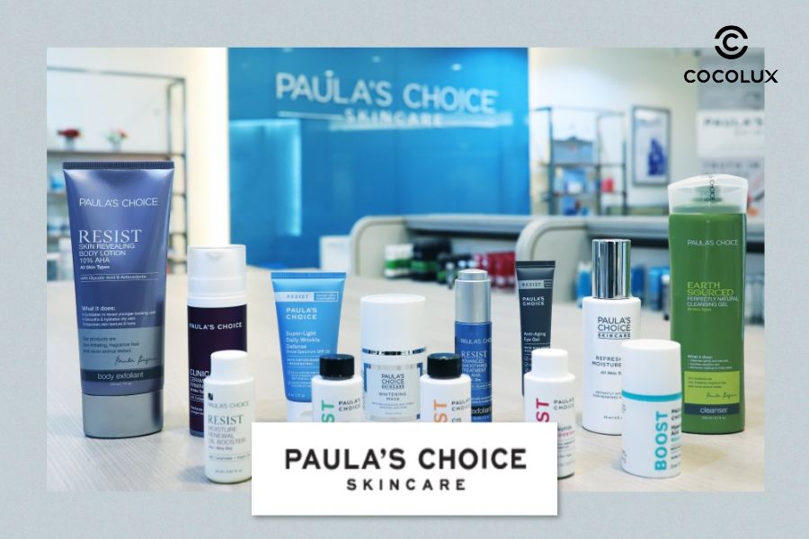 Một số sản phẩm ti&ecirc;u biểu của Paula's Choice