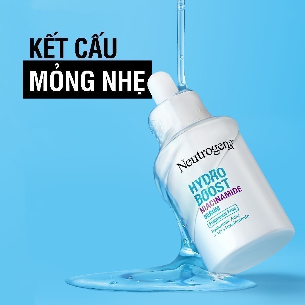 Serum Neutrogena Hydroboost Niacinamide Dưỡng Ẩm Đều Màu Da 30ml