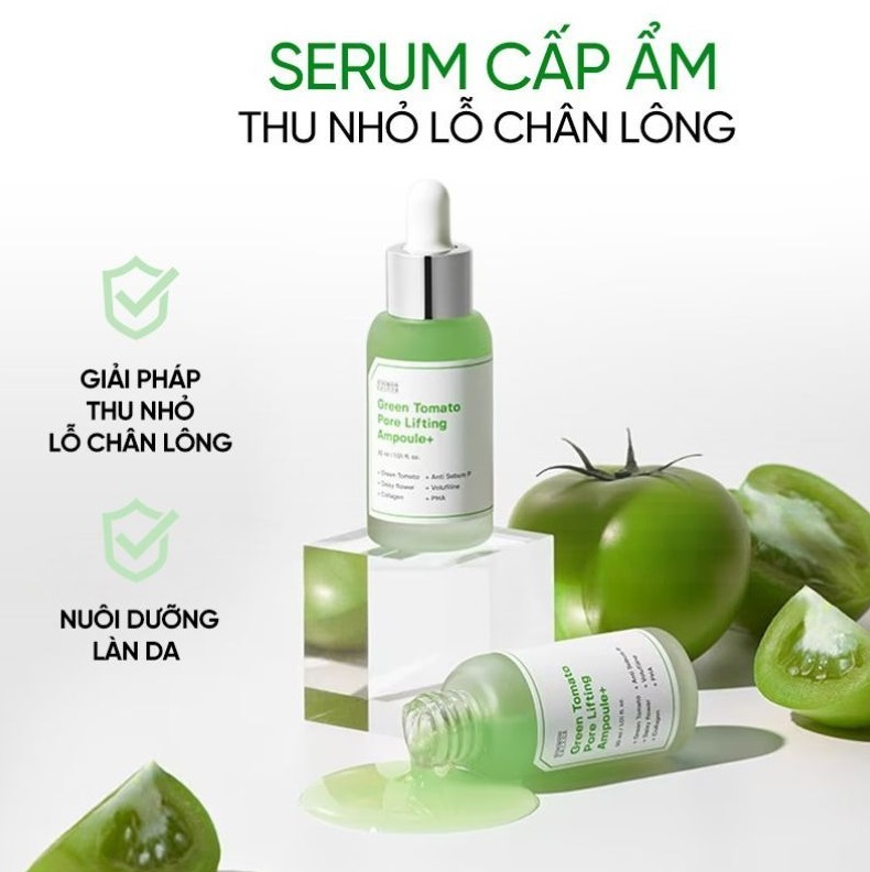 Serum Sungboon Green Tomato Pore Lifting Ampoule+ 40ml