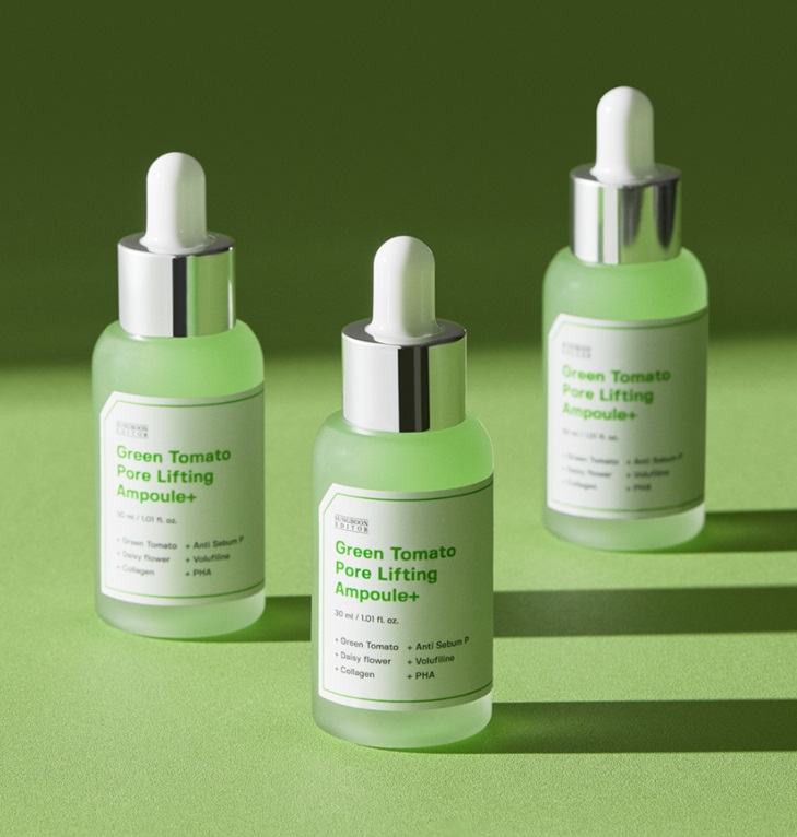 Serum Sungboon Green Tomato Pore Lifting Ampoule+ 40ml