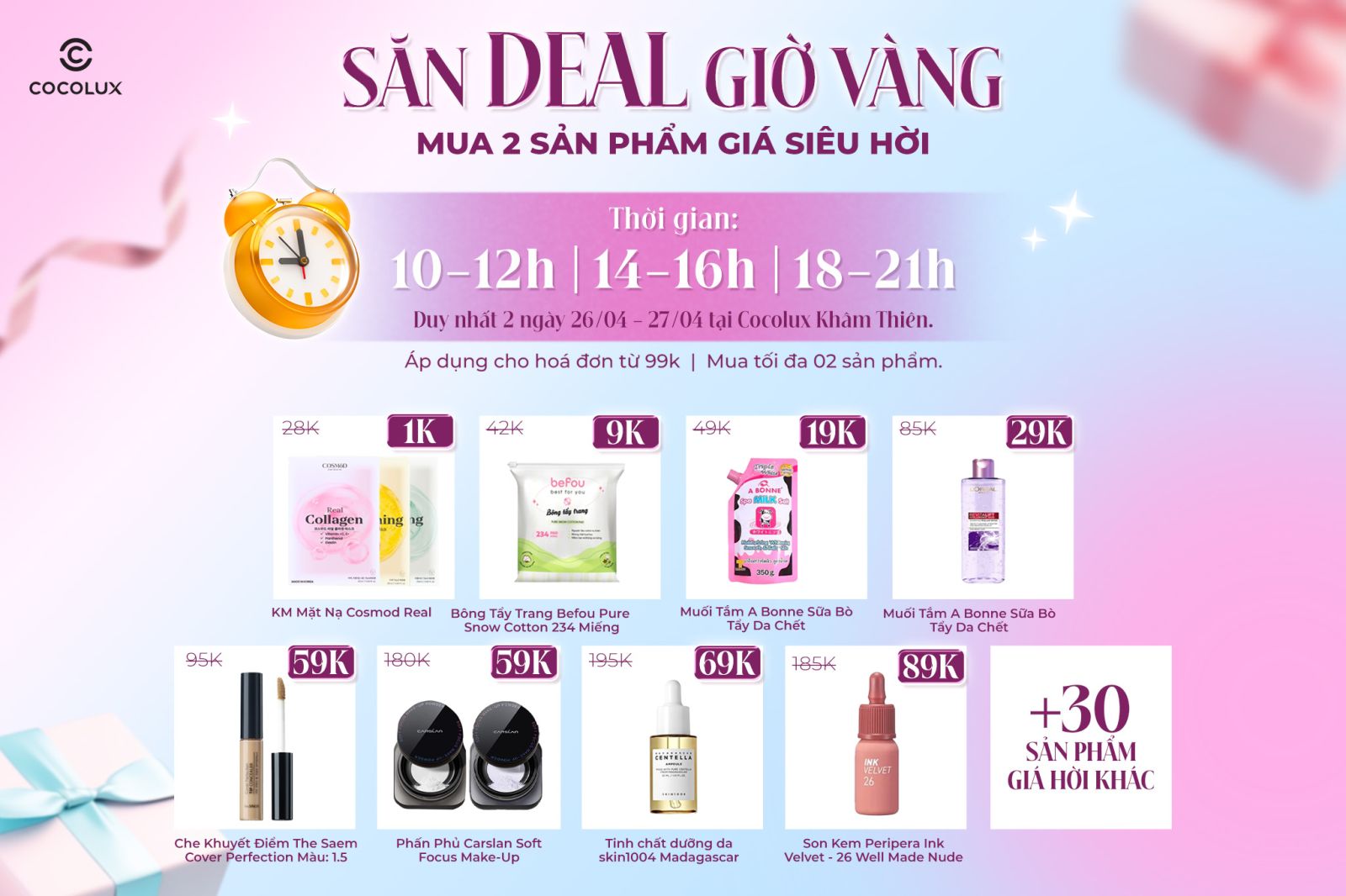 Giờ Vàng giá Shock