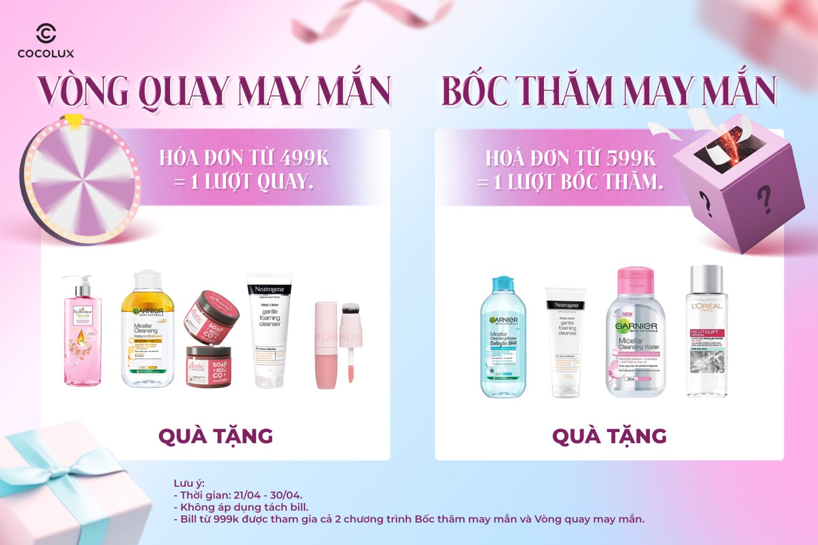 Bốc thăm trúng thưởng và vòng quay may mắn
