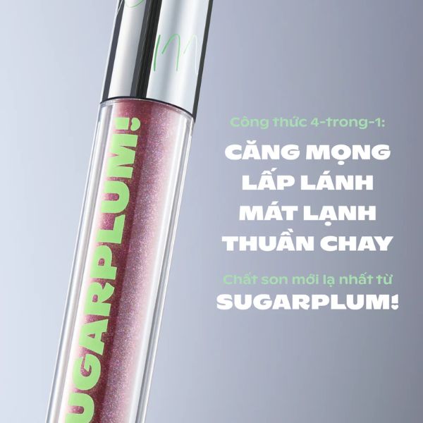 Son Bóng Sugarplum MintyIce Sparking Gloss 3.7g Màu 01