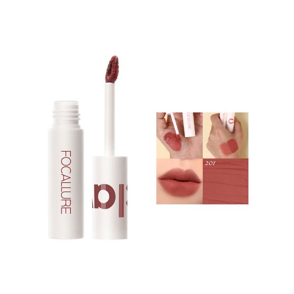 Son Kem Focallure Clay Pillowy Soft Liquid Lipstick FA179 201