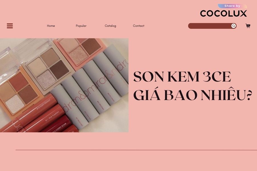 Son kem 3CE Velvet Lip Tint giá bao nhiêu? 