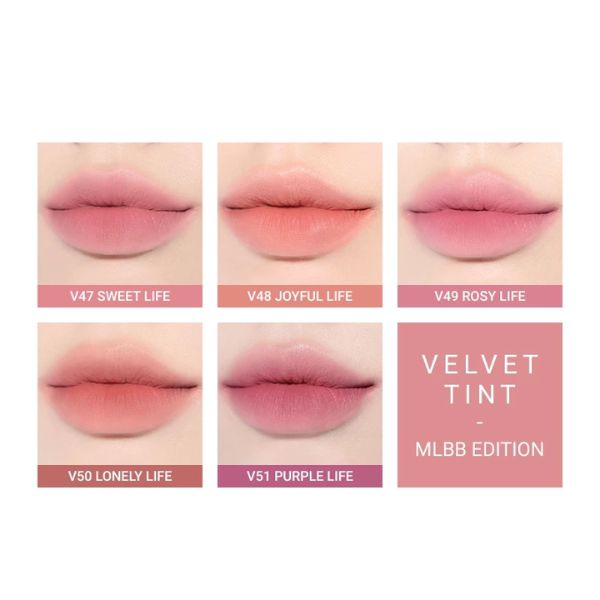 Son Kem Lì Bbia Last Velvet Tint MLBB Edition V47 Sweet Life