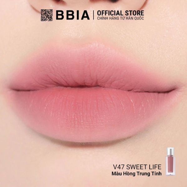 Son Kem Lì Bbia Last Velvet Tint MLBB Edition V47 Sweet Life