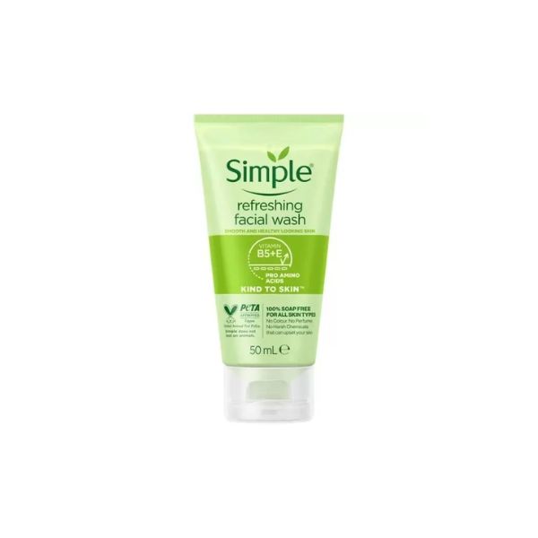 Sữa Rửa Mặt Simple Kind To Skin Refreshing Facial Wash Gel 50ml