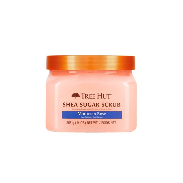 Tẩy Tế Bào Chết Body Tree Hut Shea Sugar Scrub Moroccan Rose 255g