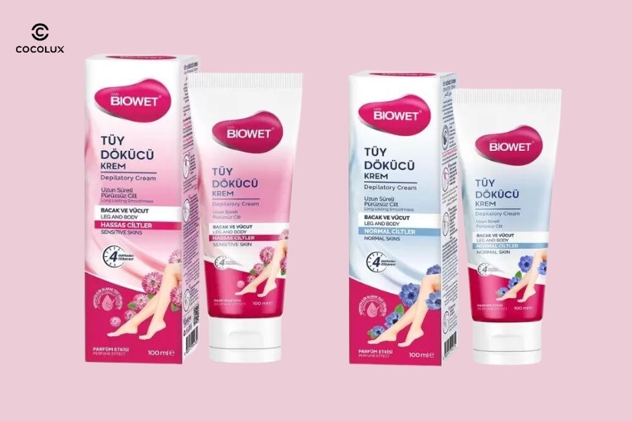 Thiết kế bao b&igrave; của Kem Tẩy L&ocirc;ng Lady Biowet Tinh Chất L&ocirc; Hội&nbsp;