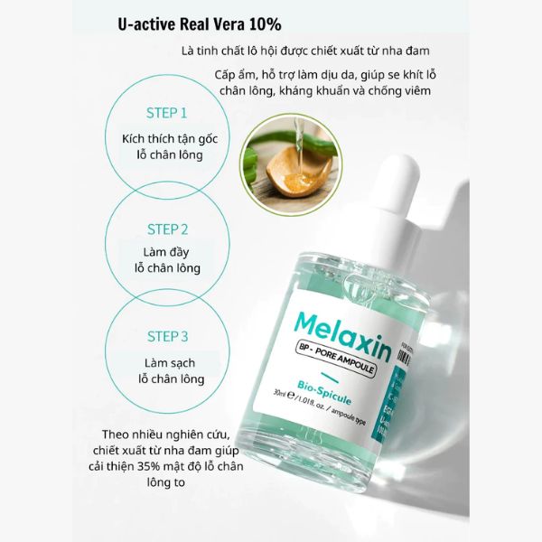 Tinh Chất Dr.Melaxin BP Pore Ampoule 30ml