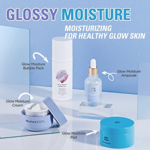 Tinh Chất Dưỡng Ẩm Milk Touch Glossy Moisture Ampoule 40ml