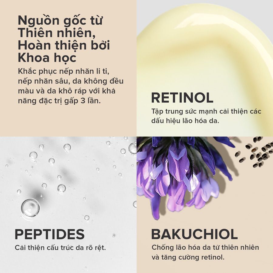 Tinh Chất Paula's Choice 0.3% Retinol + 2% Bakuchiol Treatment Ngăn Ngừa Lão Hóa Da 30ml