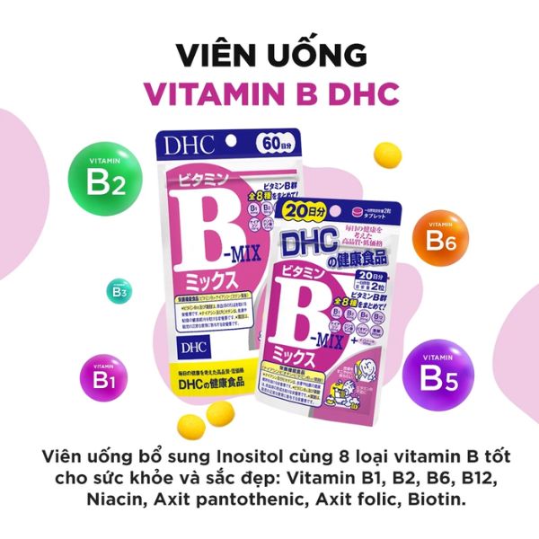 Viên Uống DHC Vitamin B Tổng Hợp 90 Ngày