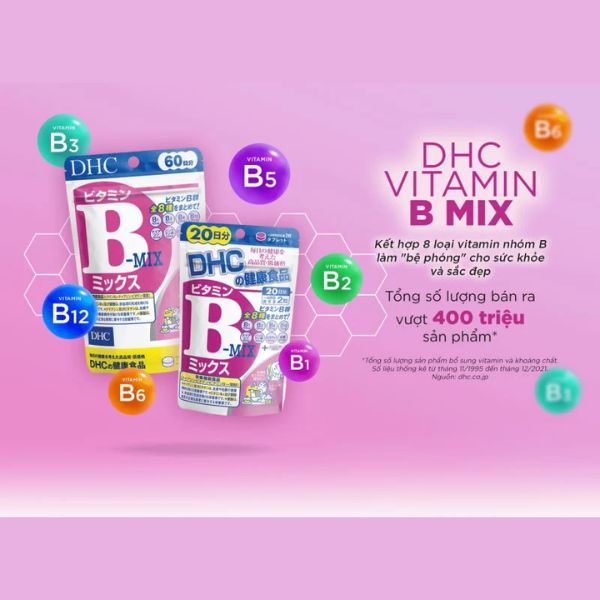 Viên Uống DHC Vitamin B Tổng Hợp 90 Ngày