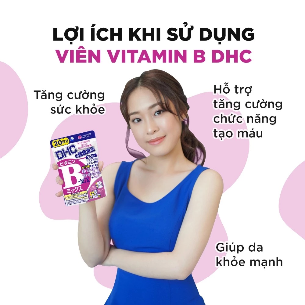 Viên Uống DHC Vitamin B Tổng Hợp 90 Ngày