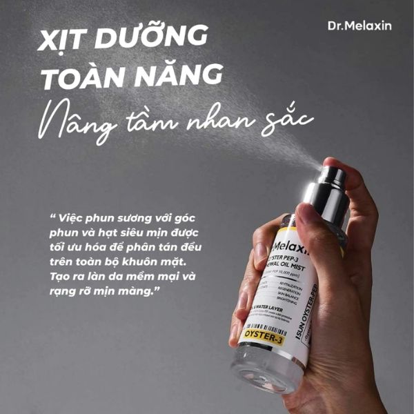 Xịt Khoáng Dr.Melaxin Oyster Pep-3 100ml