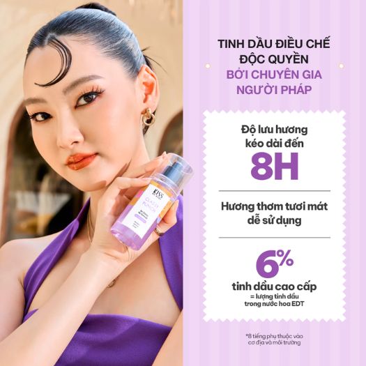 Xịt Thơm Toàn Thân Hương Nước Hoa Kiss My Body Perfume Mist 88ml - Classy Punch