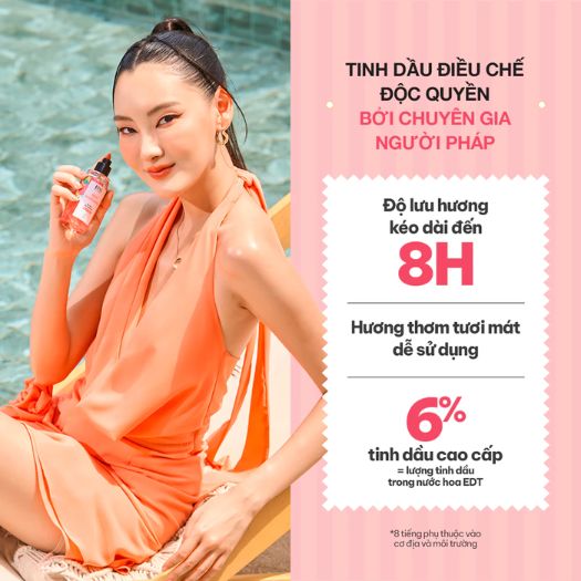 Xịt Thơm Toàn Thân Hương Nước Hoa Kiss My Body Perfume Mist 88ml - Sexy Margarita