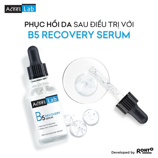 Serum Acnes B5 Recovery Serum Tăng Cường Dưỡng Ẩm, Làm Dịu Da 25ml