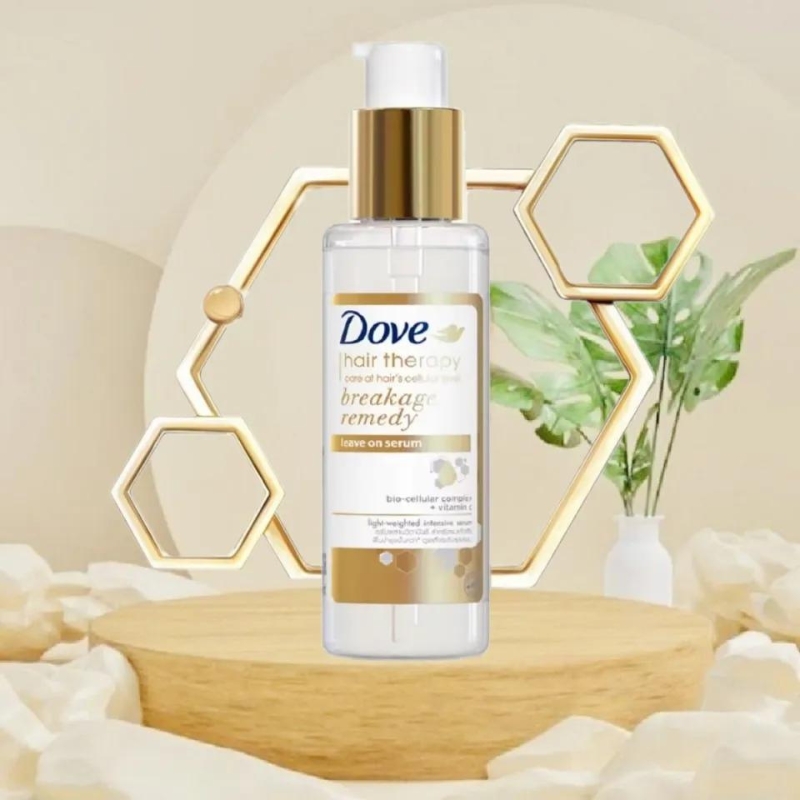 Cách dùng Serum Phục Hồi Tóc Gãy Rụng Dove 55ml