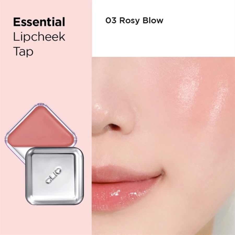 Mô tả Son Bóng Má Hồng Clio Essential Lipcheek 2in1 - 03 Rosy Blow