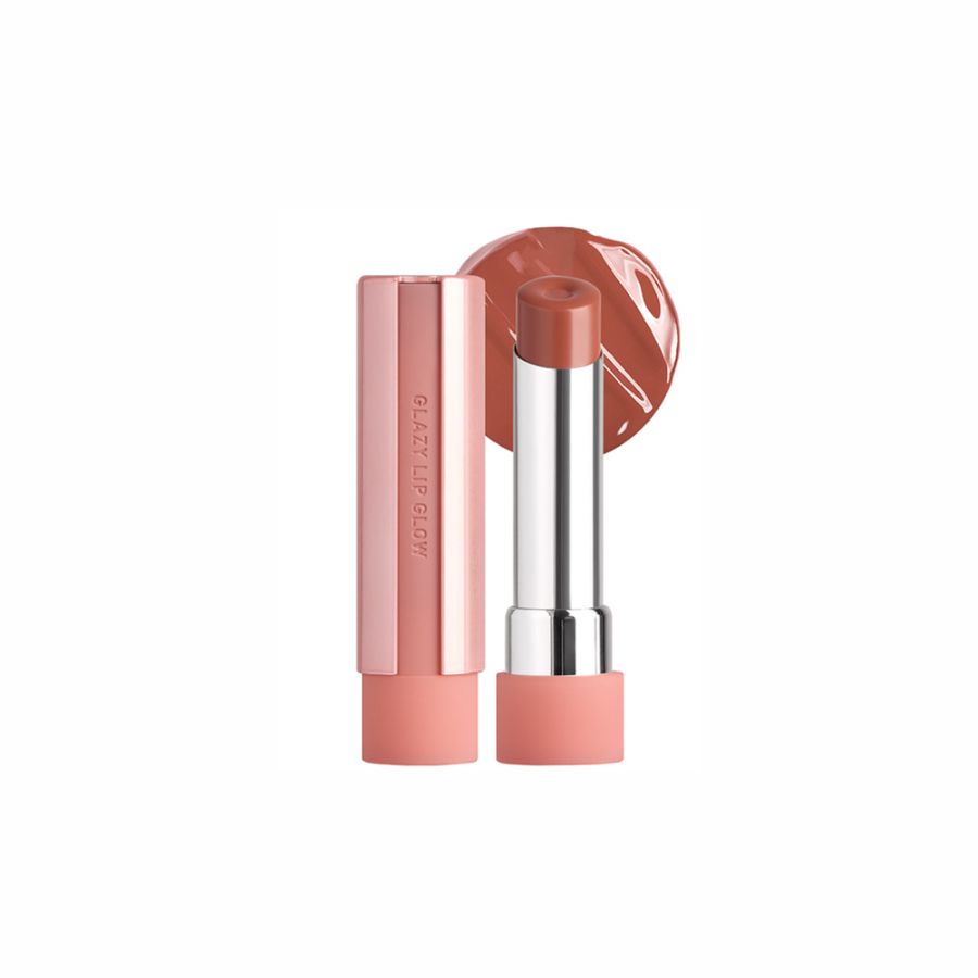 Son Dưỡng 3CE Glazy Lip Glow - 32 Peach Filling