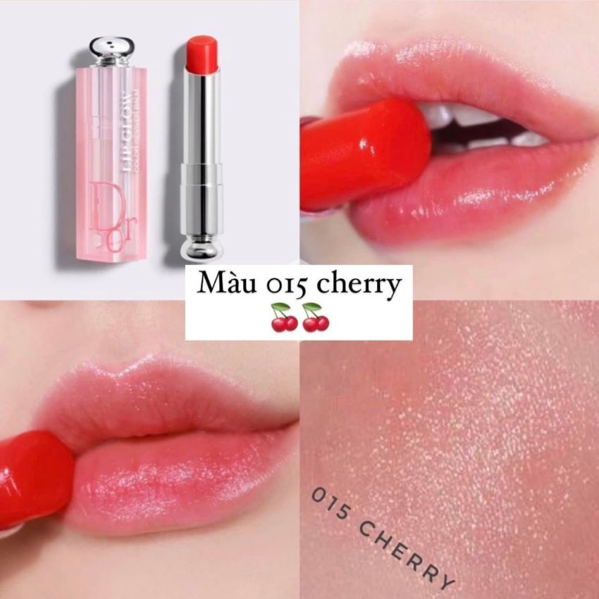 Son Dưỡng Dior Thỏi Addict Lip Glow - 015 Cherry