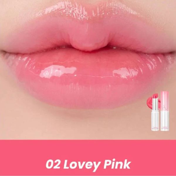 Son Dưỡng Romand Glasting Melting Balm Có Màu Thuần Chay - 02 Lovey Pink