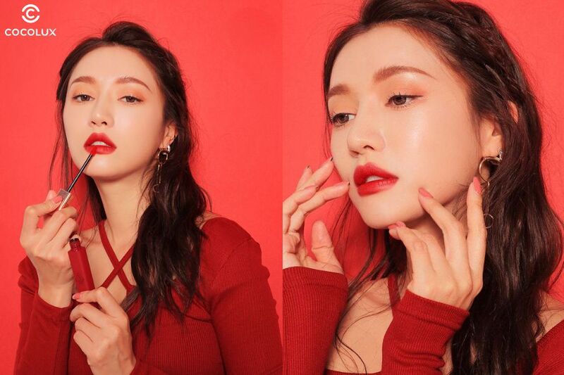 Son Kem 3CE Cloud Lip Tint Macaron Red