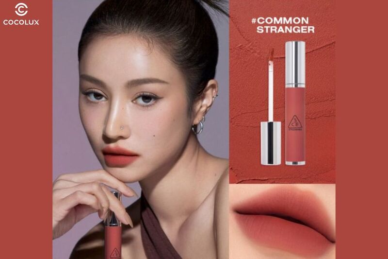 Son kem lì 3CE Hazy Lip Clay #Common Stranger