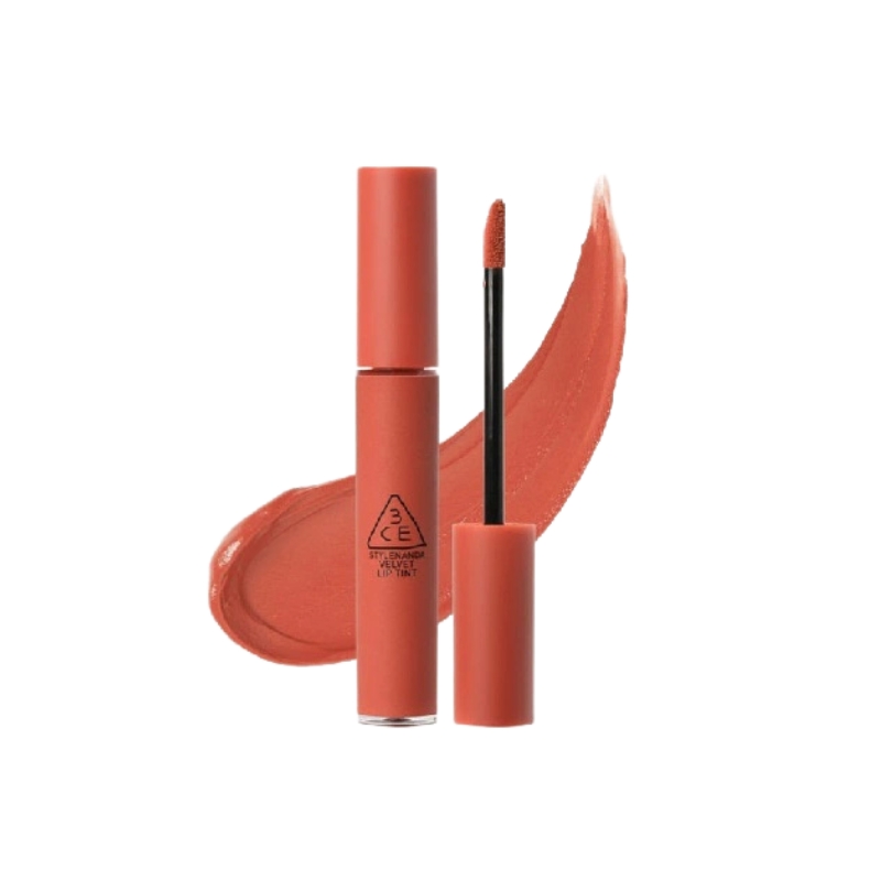 Son Kem 3CE Velvet Lip Tint Dạng Lì Lên Màu Chuẩn 4g - Màu: Think Again