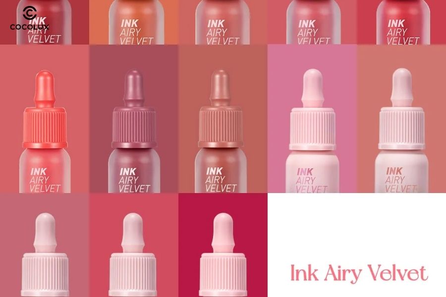Review Son Kem Lì Peripera Ink Airy Velvet