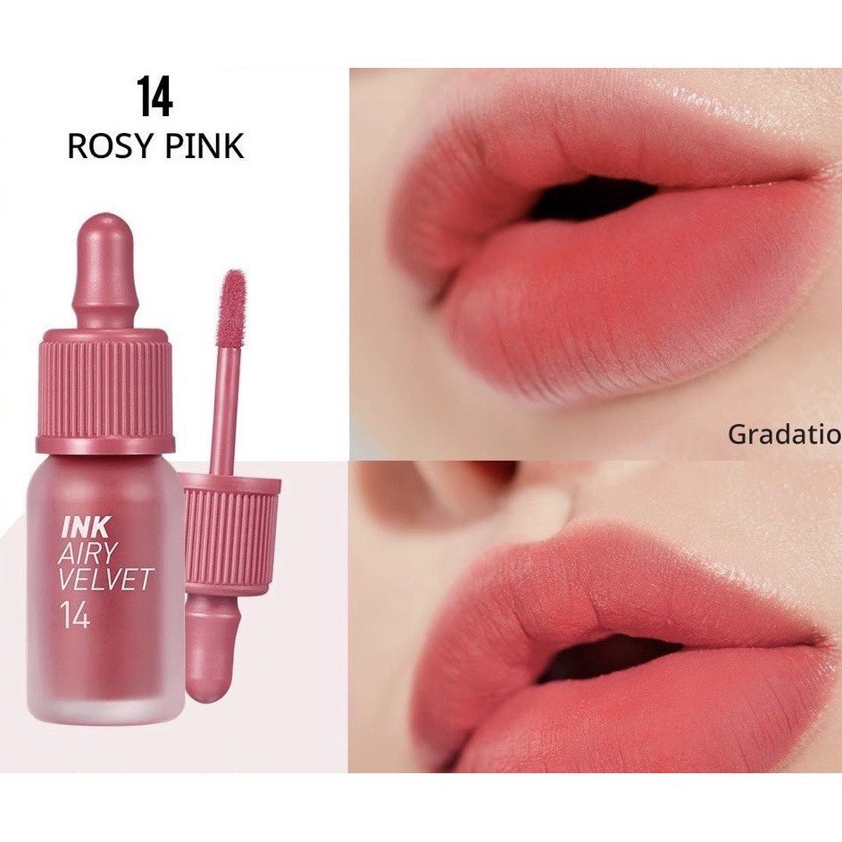 Son Kem Peripera Ink Airy Velvet - 14 Rosy Pink