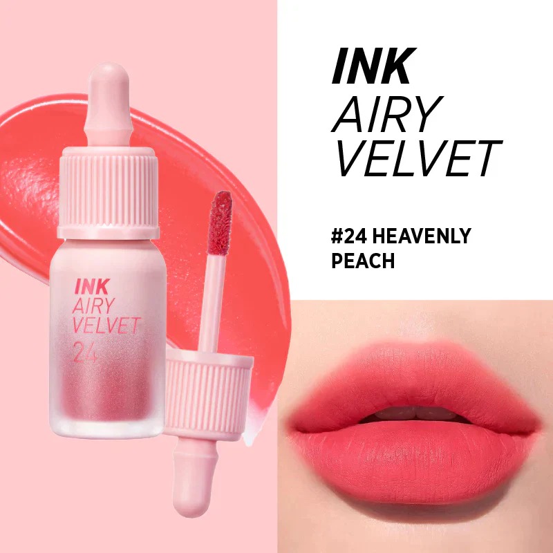 Son Kem Peripera Ink Airy Velvet - 24 Heavenly Peach