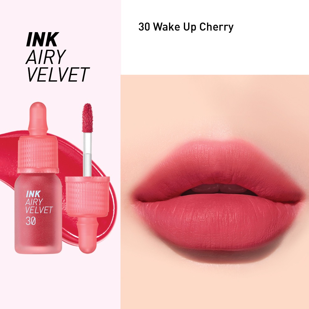 Son Kem Peripera Ink Airy Velvet - 30 Wake Up Cherry