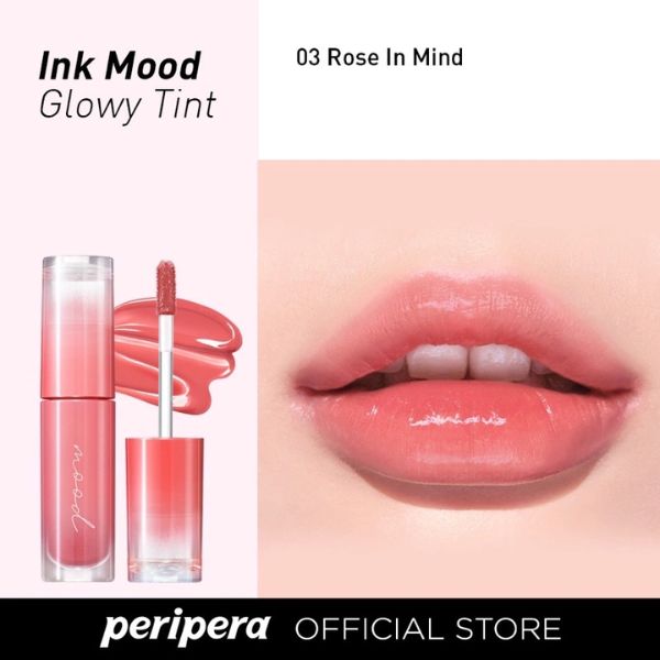 Son Kem Peripera Ink Mood Glowy Tint - 03 Rose In Mind