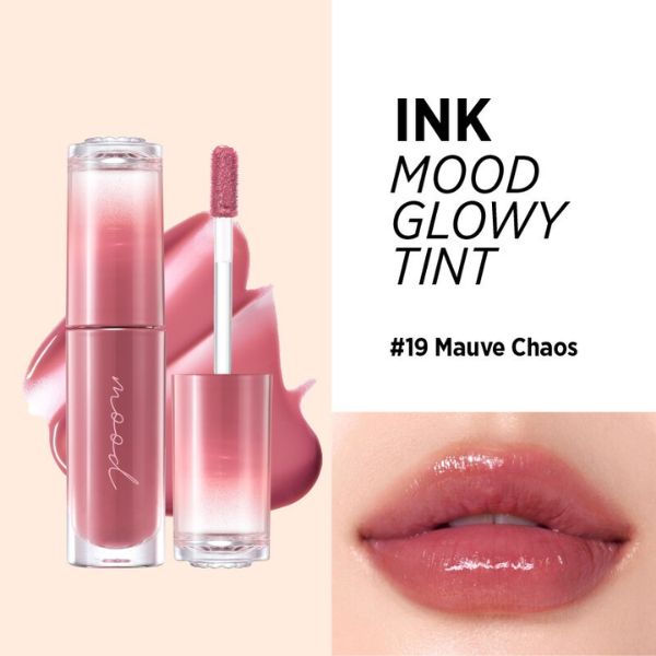  Son Kem Peripera Ink Mood Glowy Tint - 19 Mauve Chaos