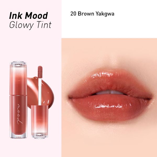 Son Kem Peripera Ink Mood Glowy Tint - 20 Brown Yakgwa