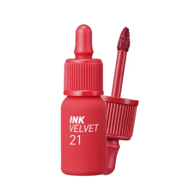 Son Kem Peripera Ink Velvet - 21 Vitality Coral Red
