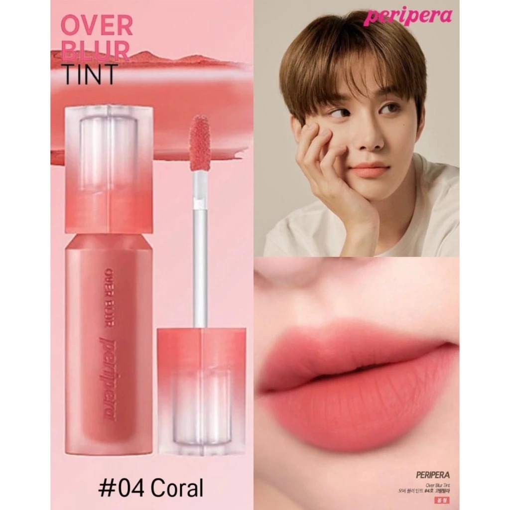 Son Kem Peripera Over Blur Tint - 04 Coral-La -La