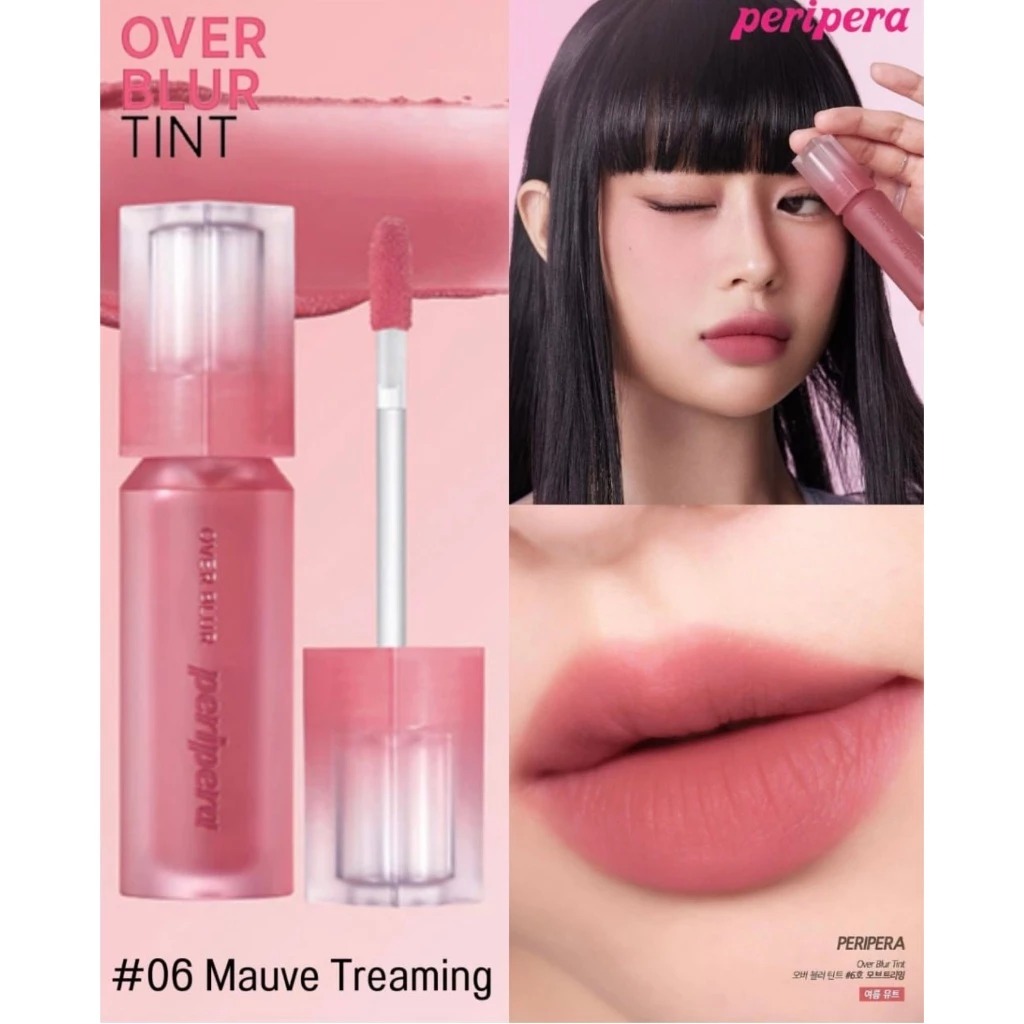 Son Kem Peripera Over Blur Tint - 06 Mauve-Treaming