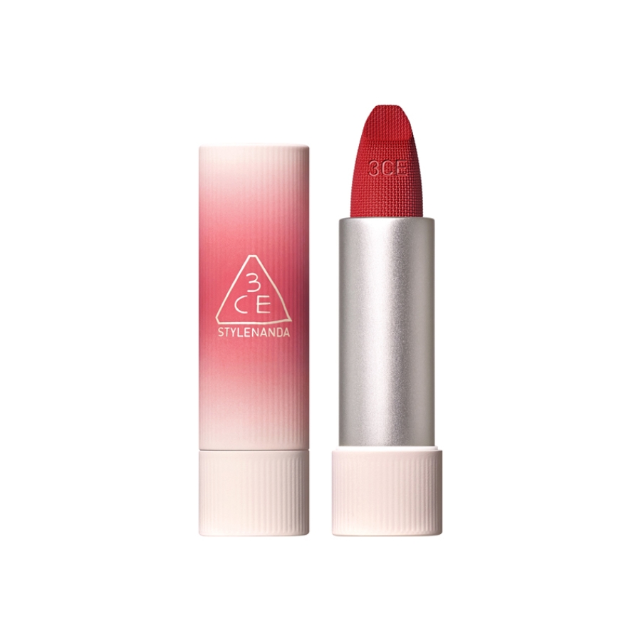 Son Thỏi 3CE Cashmere Hug Lipstick #08 Hush Red