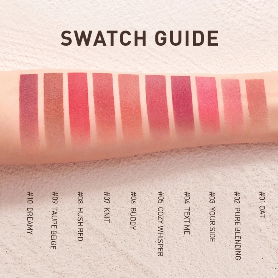 Công dụng của son thỏi 3CE Cashmere Hug Lipstick