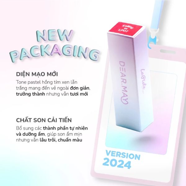 Son Tint Bóng Dearmay La Piste Lip Tint LP06 - Blissfull