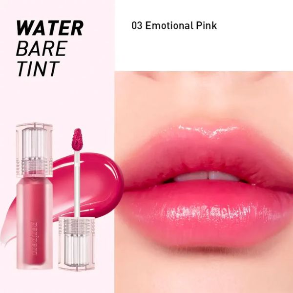 Son Tint Peripera Water Bare Tint 3.7g Màu 03 Emotional Pink