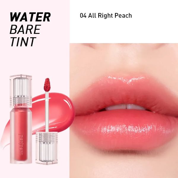 Son Tint Peripera Water Bare Tint 3.7g Màu 04 All Right Peach